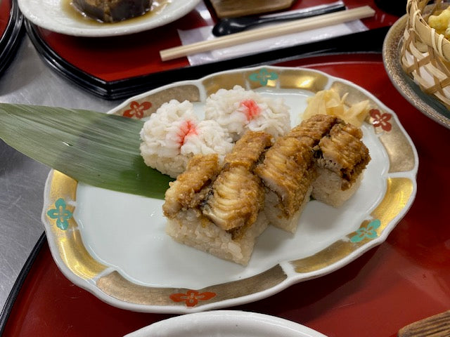 ハモ鮨のランチメニュー
