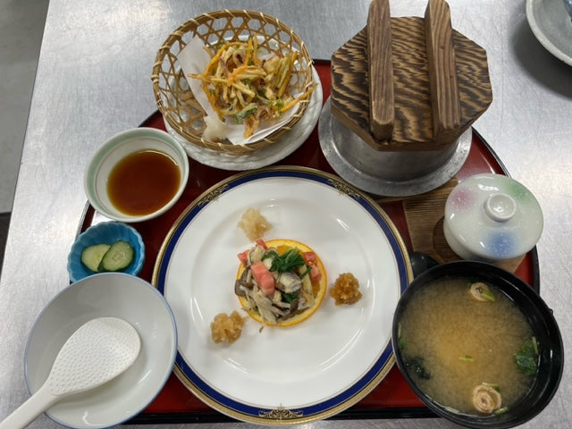 貝釜飯ランチ
