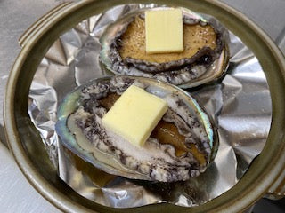 アワビ踊り焼き