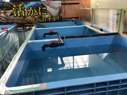 水槽の水貼り