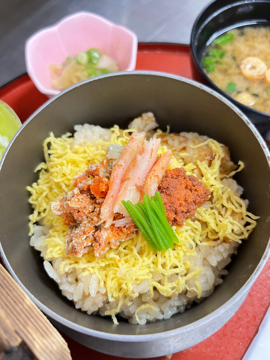 セコガニ釜飯定食🦀