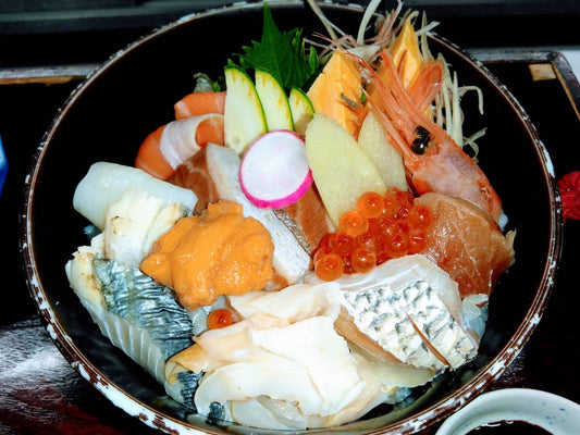 人気の海鮮丼🐟