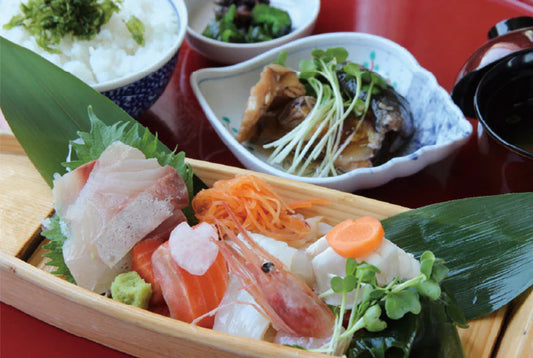 お刺身の定食