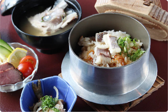のどぐろ釜飯定食