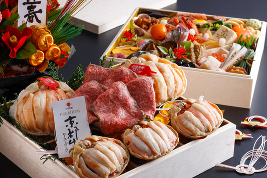 【ご注文12月18日まで】【限定30個】感謝価格にて販売中!!2026年 まるごと松葉がにおせち【清花】「二段重」※2025年12月30日着(配送時間指定不可)