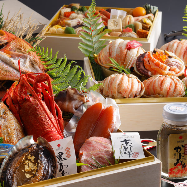 【8月16日販売開始】【早期会員特別割引 2024年10月30日(水)まで】2025年 まるごと松葉がにおせち【九頭竜／豪華海宝箱】「三段重」※2024年12月30日着（配送時間指定不可）