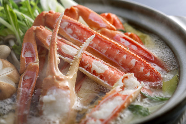 【蟹づくし】活け〆厳選松葉ガニのセットｰｰ刺身・焼きガニ・カニ天ぷら・かにすきに最適【冷凍商品】